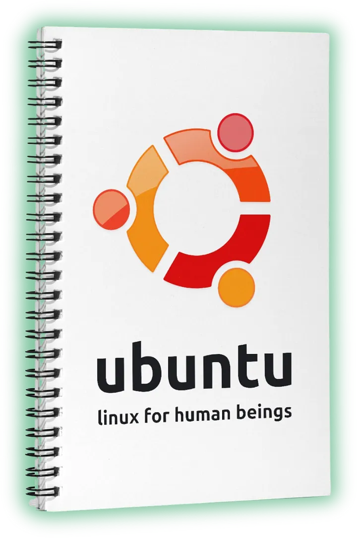 Classic Ubuntu Slogan Notebook product image (1)