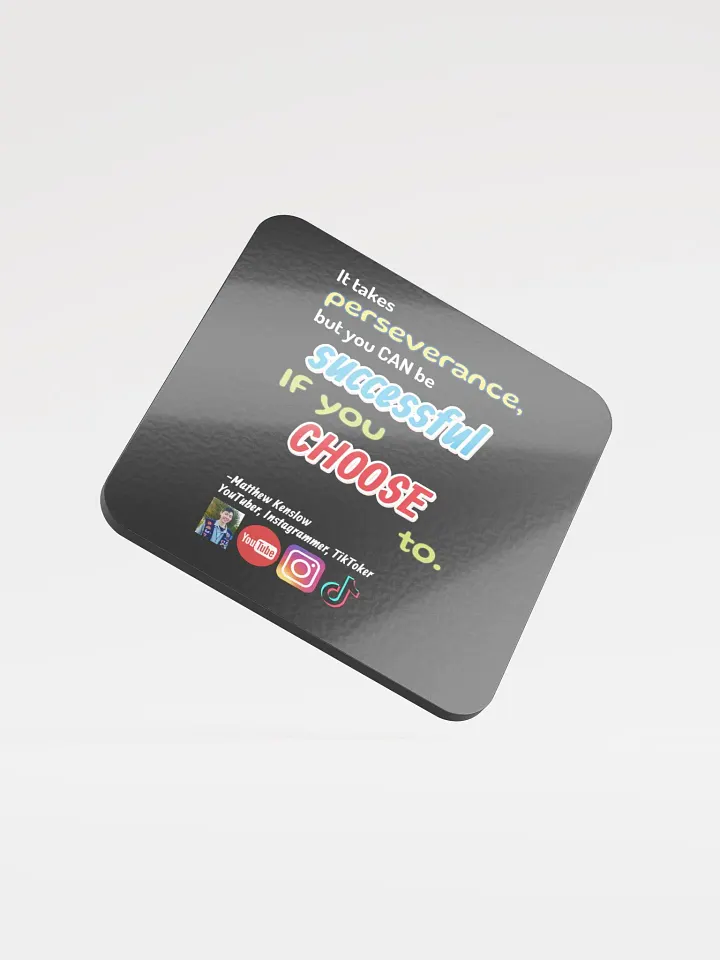 Glossed Cork Coaster [Quote 6] product image (2)