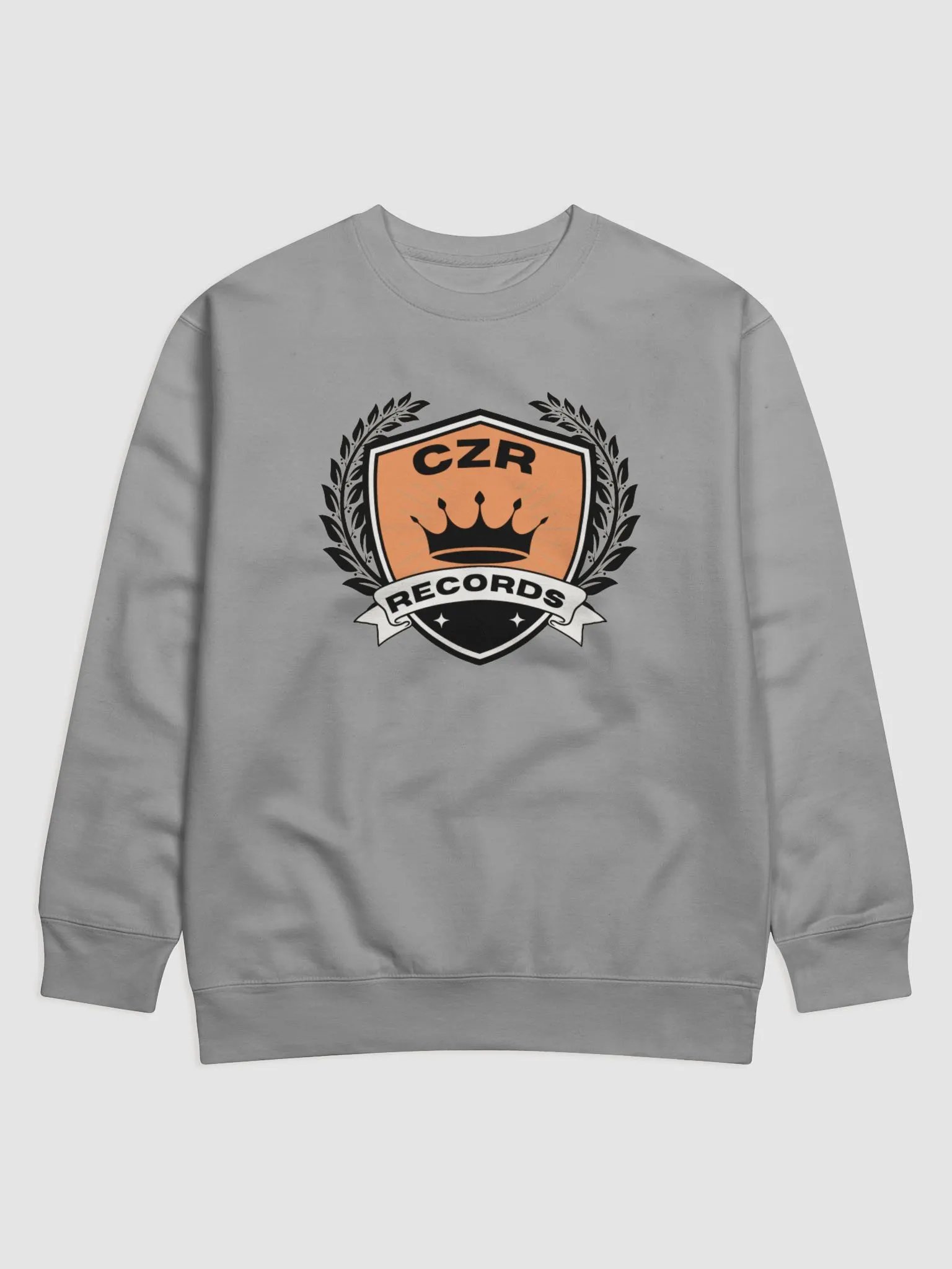 Men's HD Crest Orange Sweatshirt product image (1)