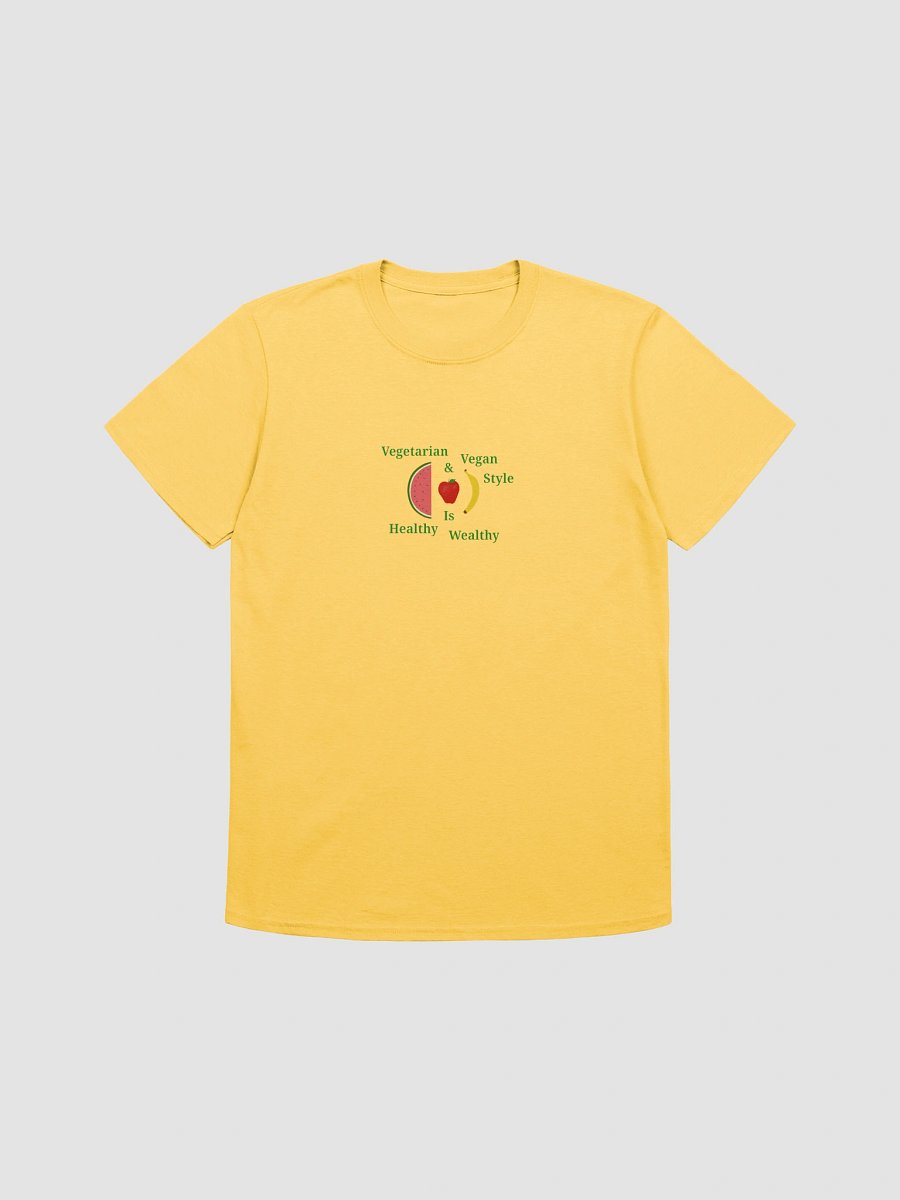 Healthy & Wealthy Vegan Style T-Shirt product image (1)