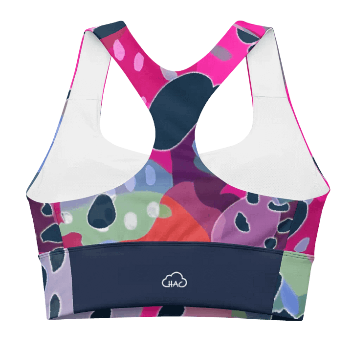 Summer Style-Recycled Longline Sports Bra product image (2)