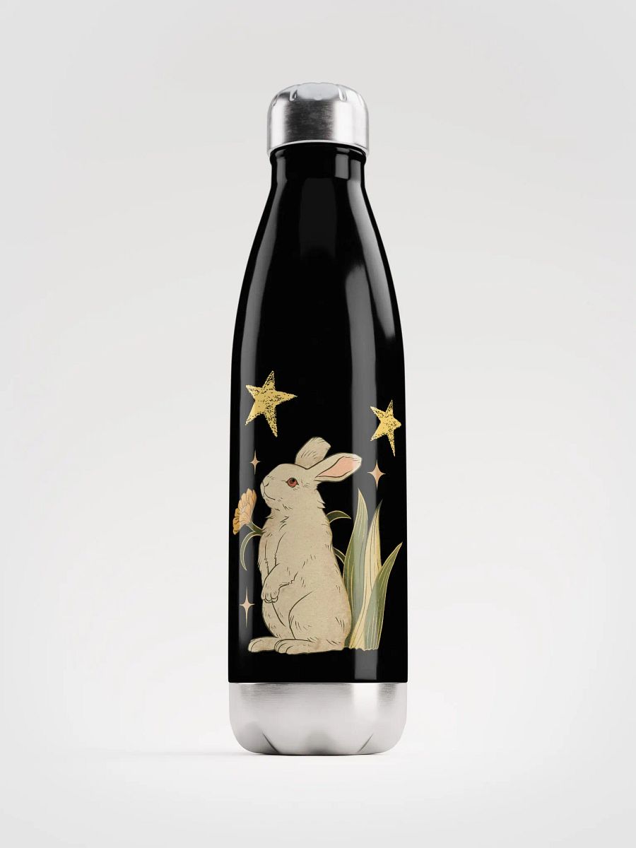 Stargazing Rabbit | Stainless Steel Water Bottle product image (1)