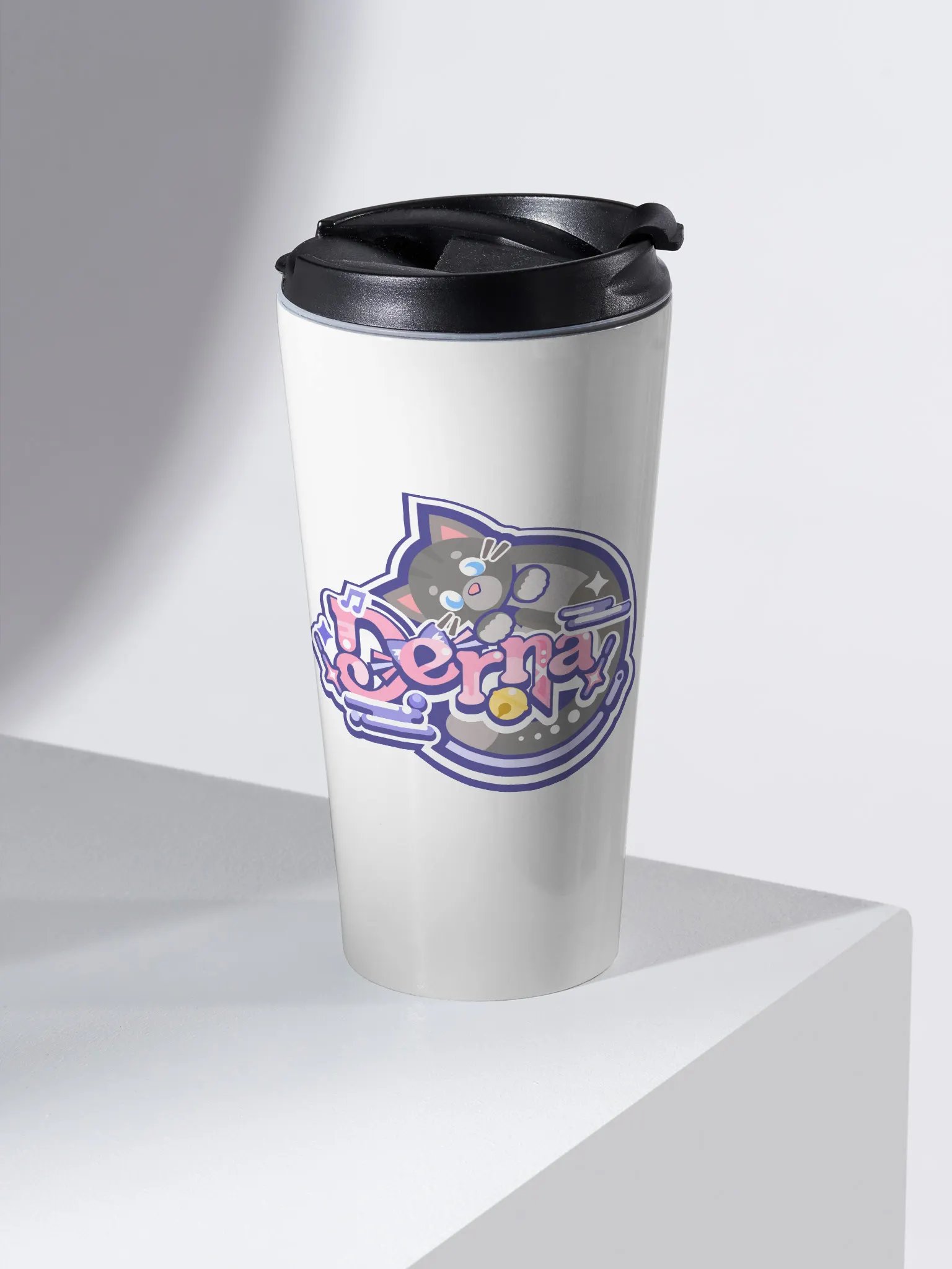Logo Stainless Steel Travel Mug product image (1)