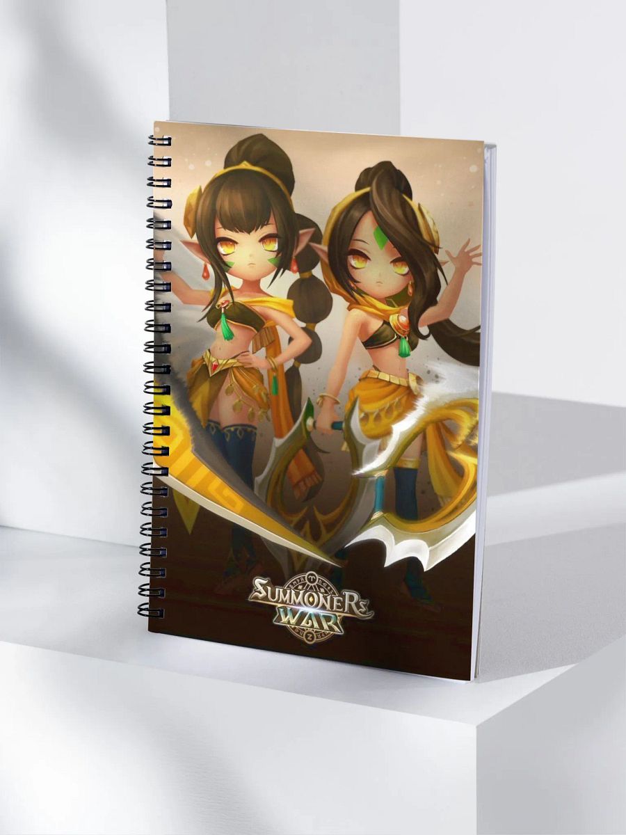 Summoners War Twins Spiral Notebook product image (4)
