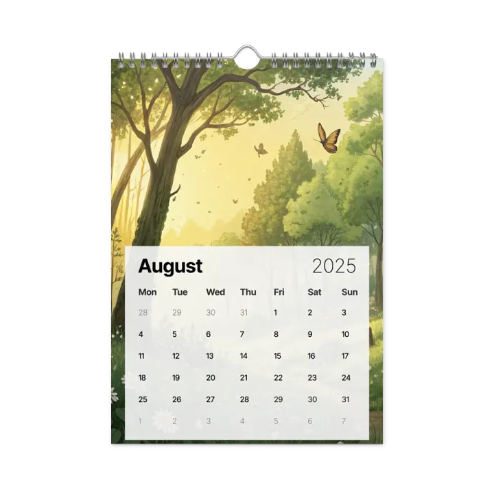 MAGICAL ANIME SEASONS WALL CALENDAR 2025 product image (2)