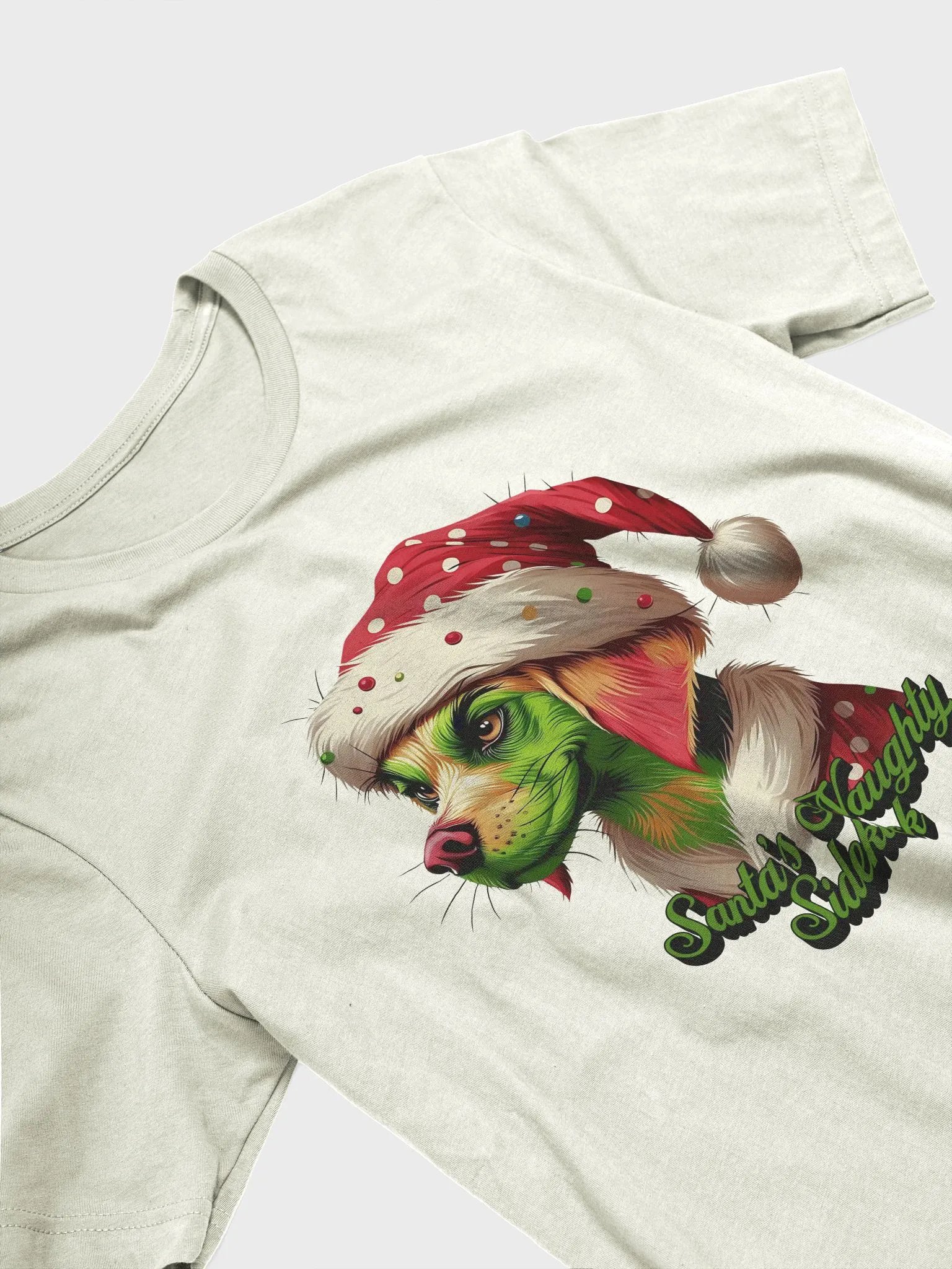 "SANTA’S NAUGHTY SIDEKICK" / T-SHIRT product image (4)
