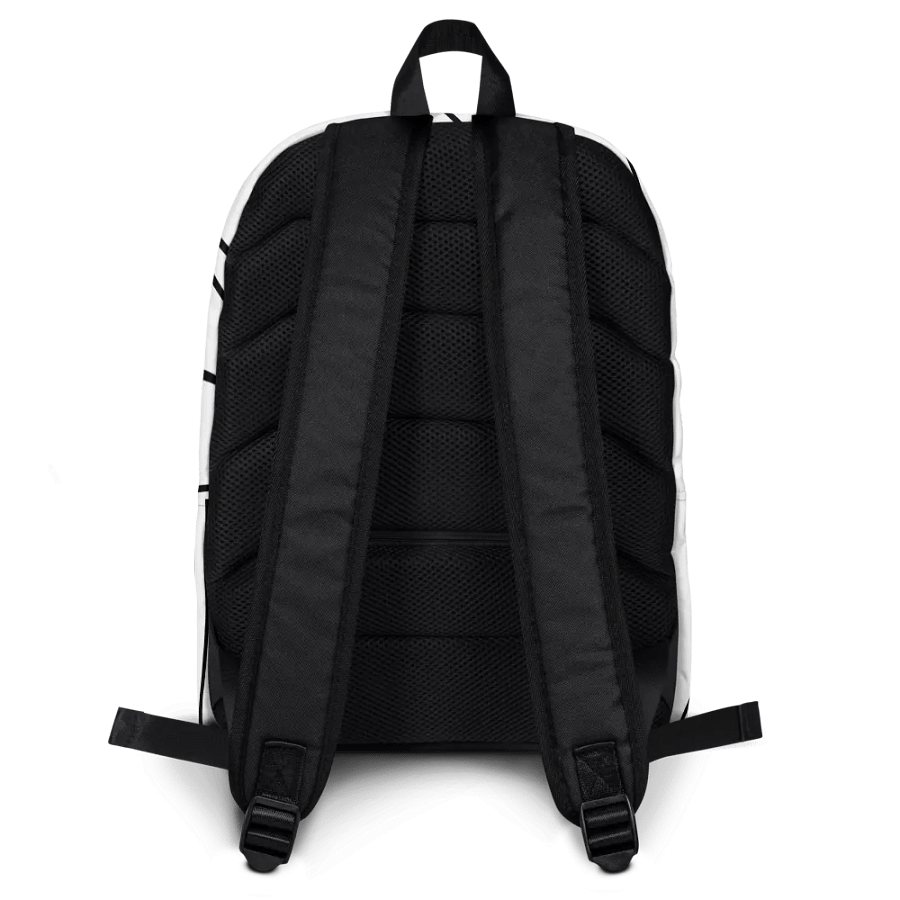 OneVamps Backpack White and Black Spiral product image (11)