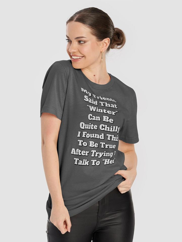 My Friends Said That Winter Can Be Chilly Funny T-shirt product image (1)