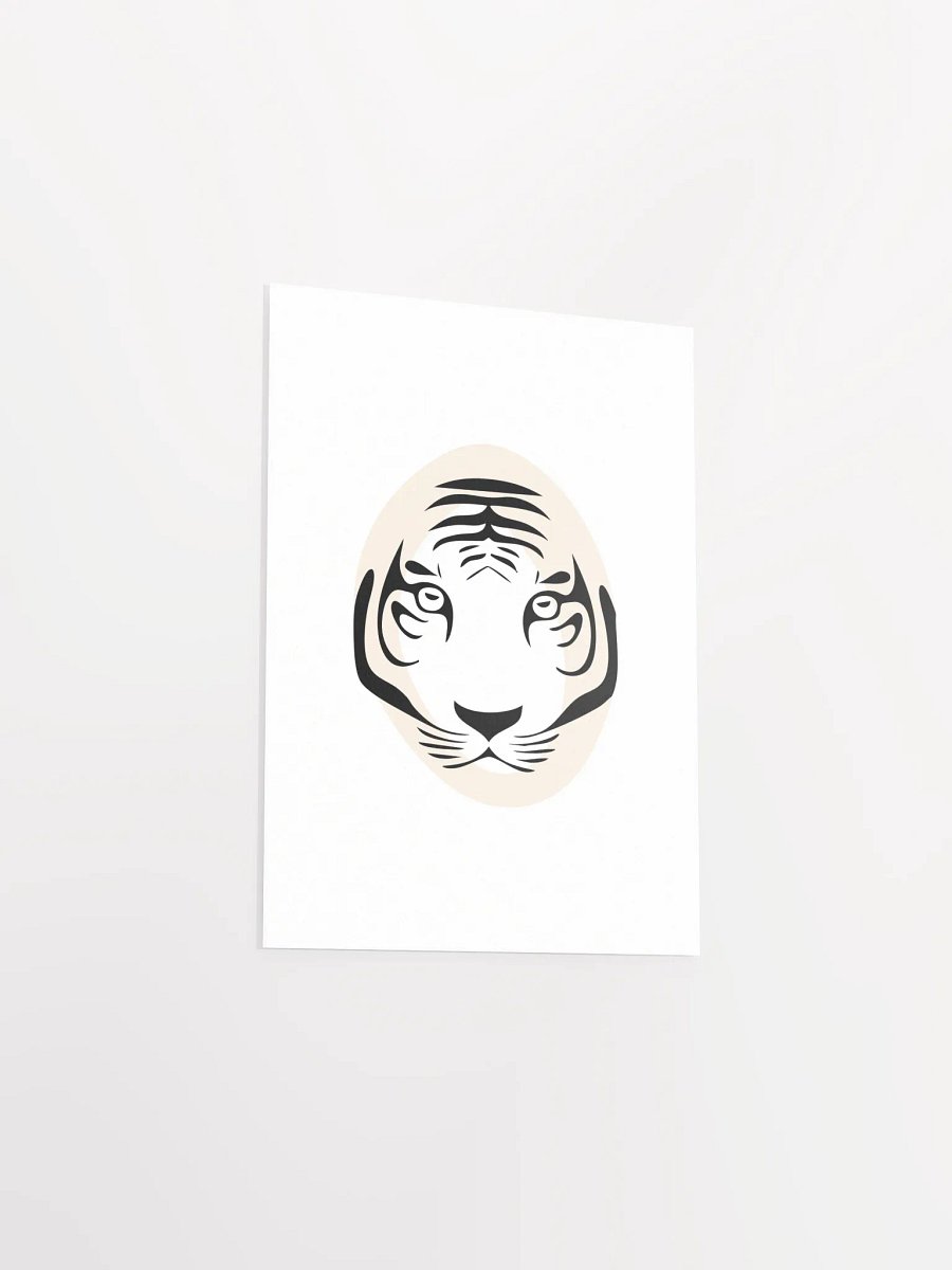 The Watcher - Minimalist Tiger Print product image (4)