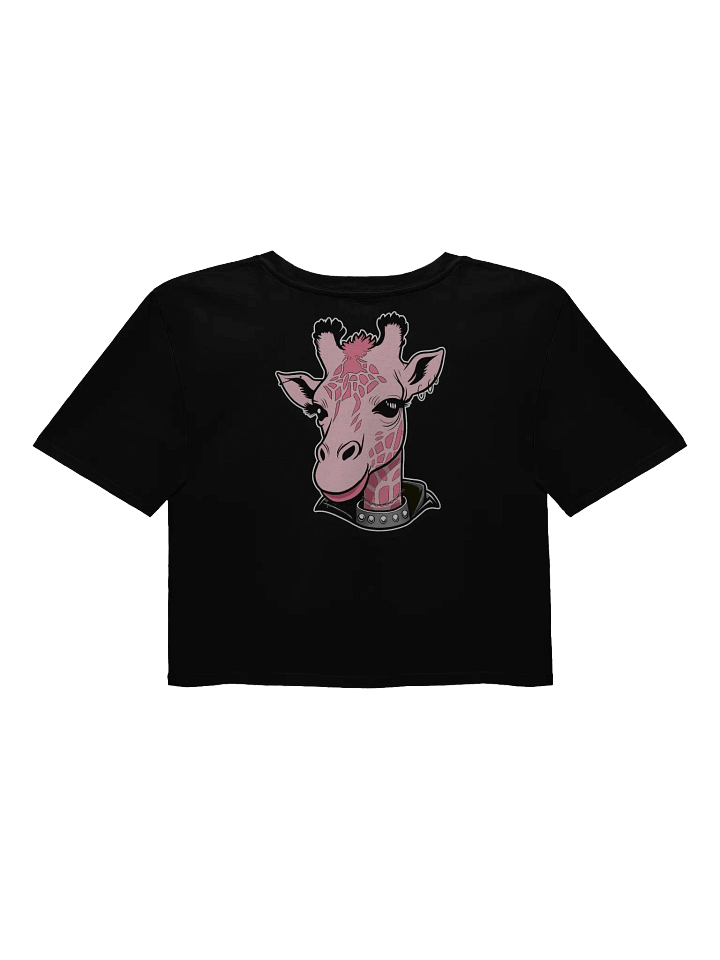 Gothic Safari Crop Top - Giraffe - ON BACK product image (2)