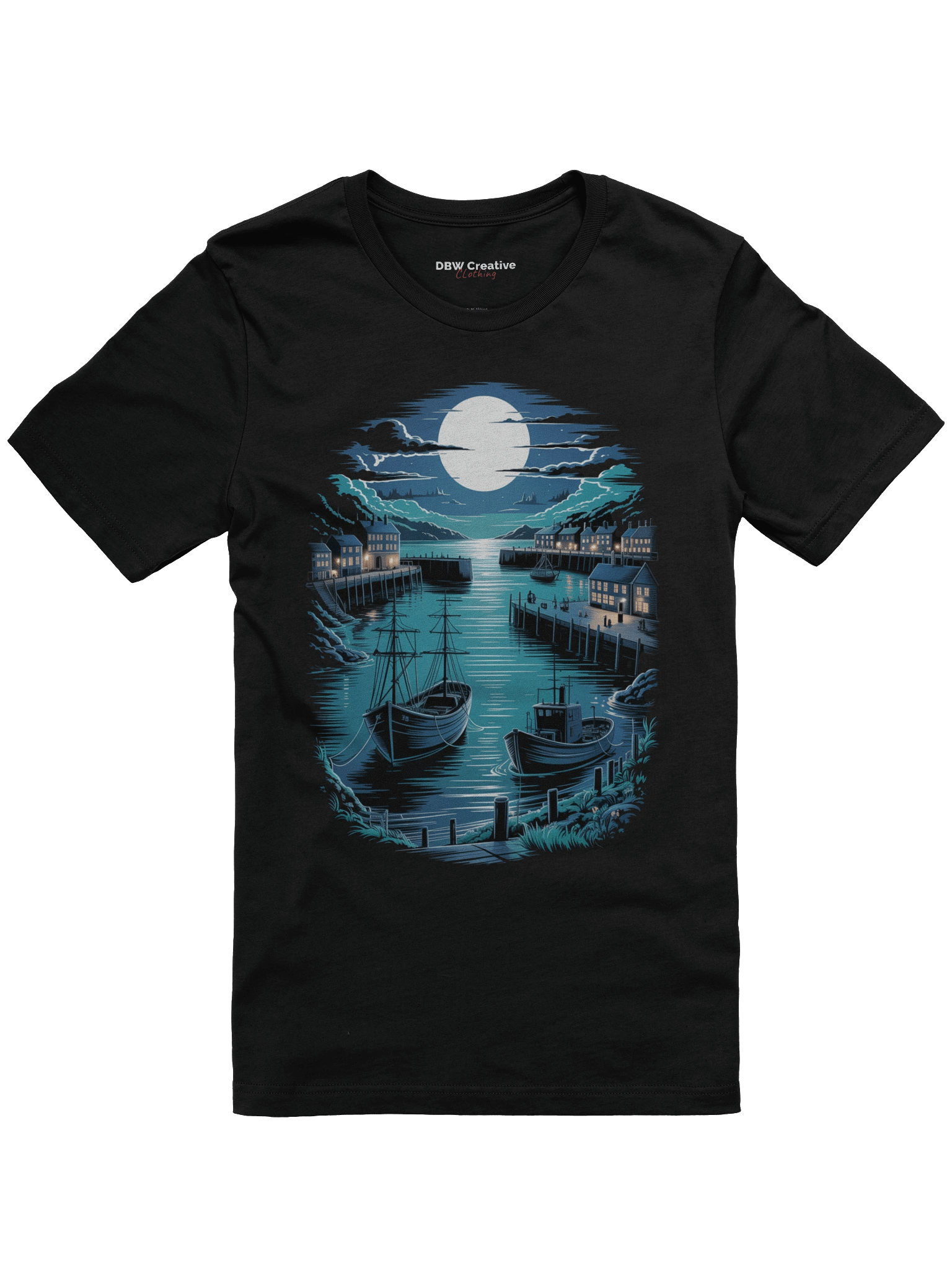 Moonlight Harbour T-Shirt product image (1)