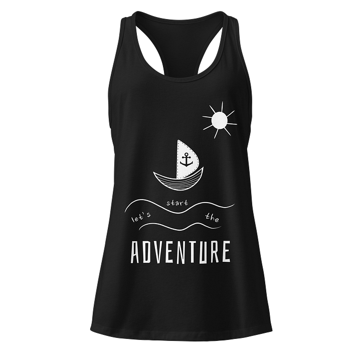 Sailboat Serenity Racerback Tank product image (1)