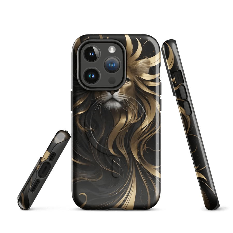 MagSafe® Tough Case for iPhone – The golden Lion product image (1)