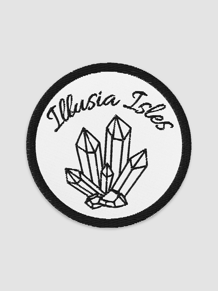 Illusia Logo Patch White product image (1)