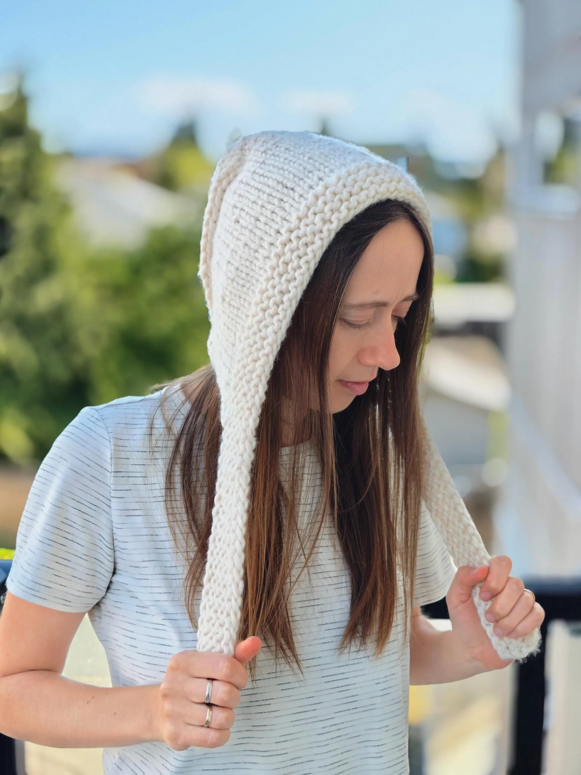 Super Bulky/Chunky Knit Bonnet Pattern product image (2)