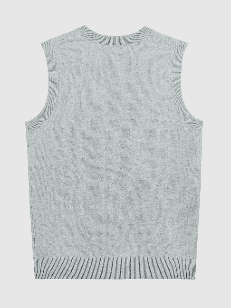 Knit Vest - Yoongi's cutting board whale - BTS VLOG SUGA product image (6)