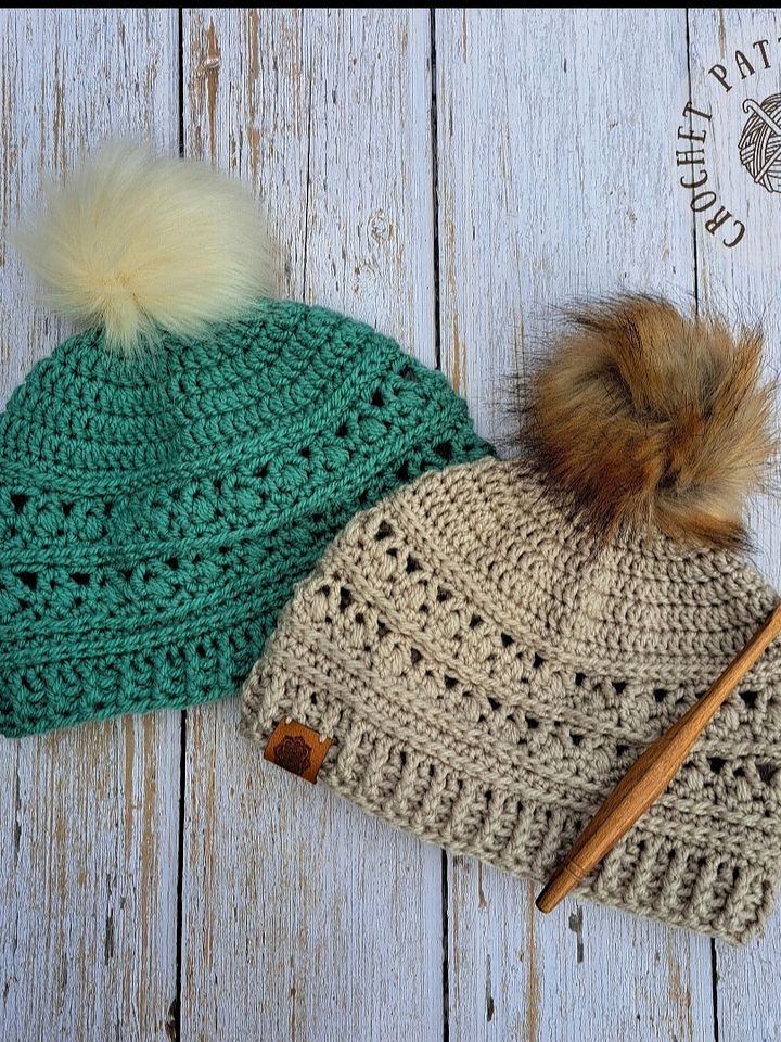 Cosy Carousel Beanie Crochet Pattern product image (2)