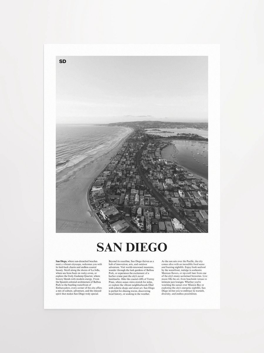 San Diego 02 Newspaper Poster product image (11)