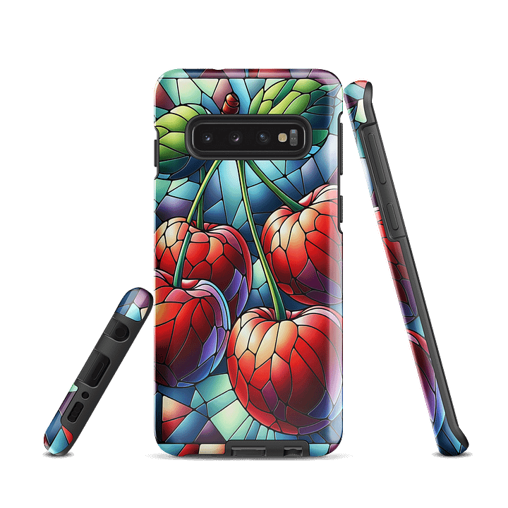 Stained Glass Cherries Samsung® Tough Case product image (1)