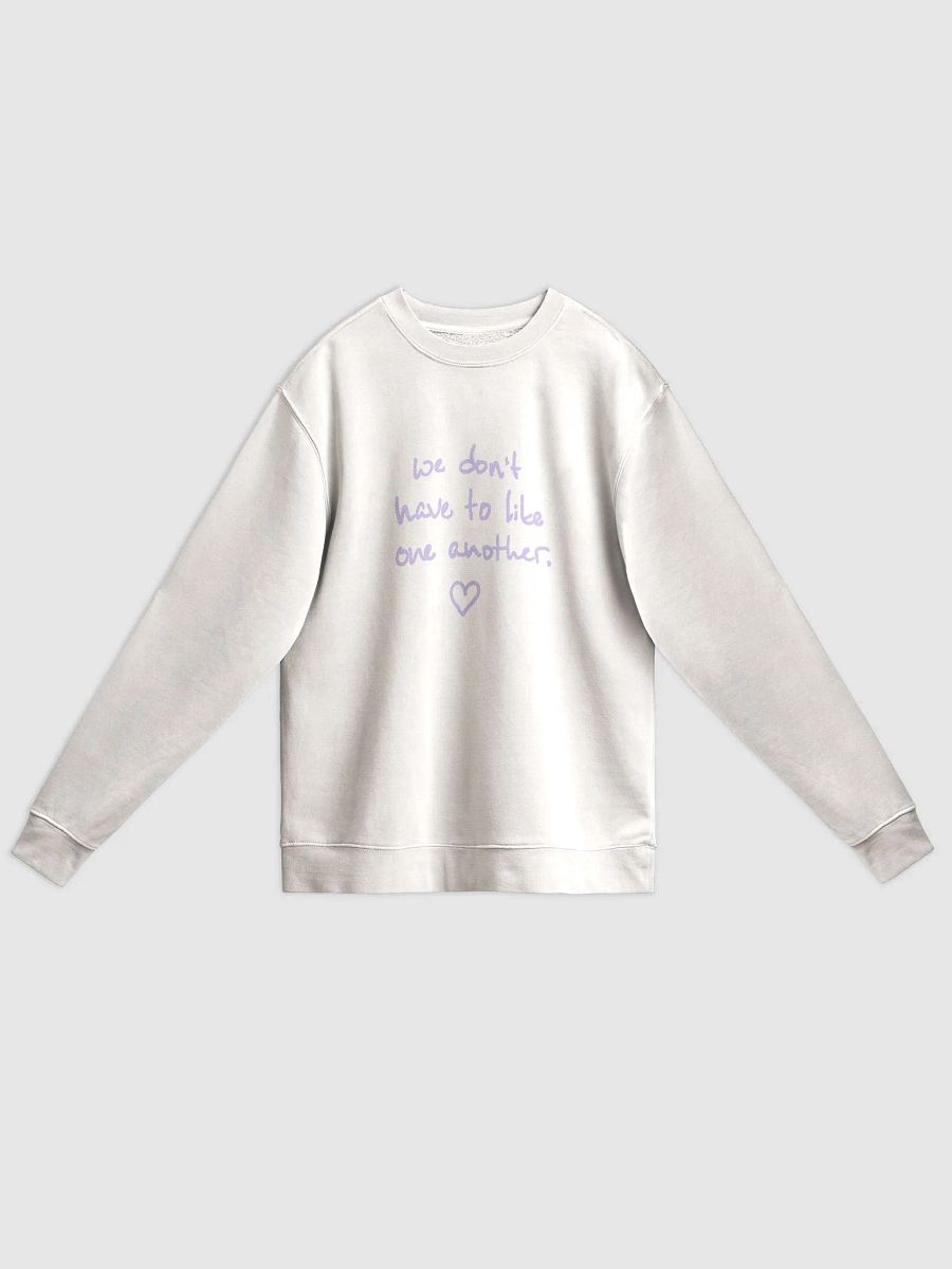 ONE ANOTHER (lavender design) printed pigment crewneck product image (7)