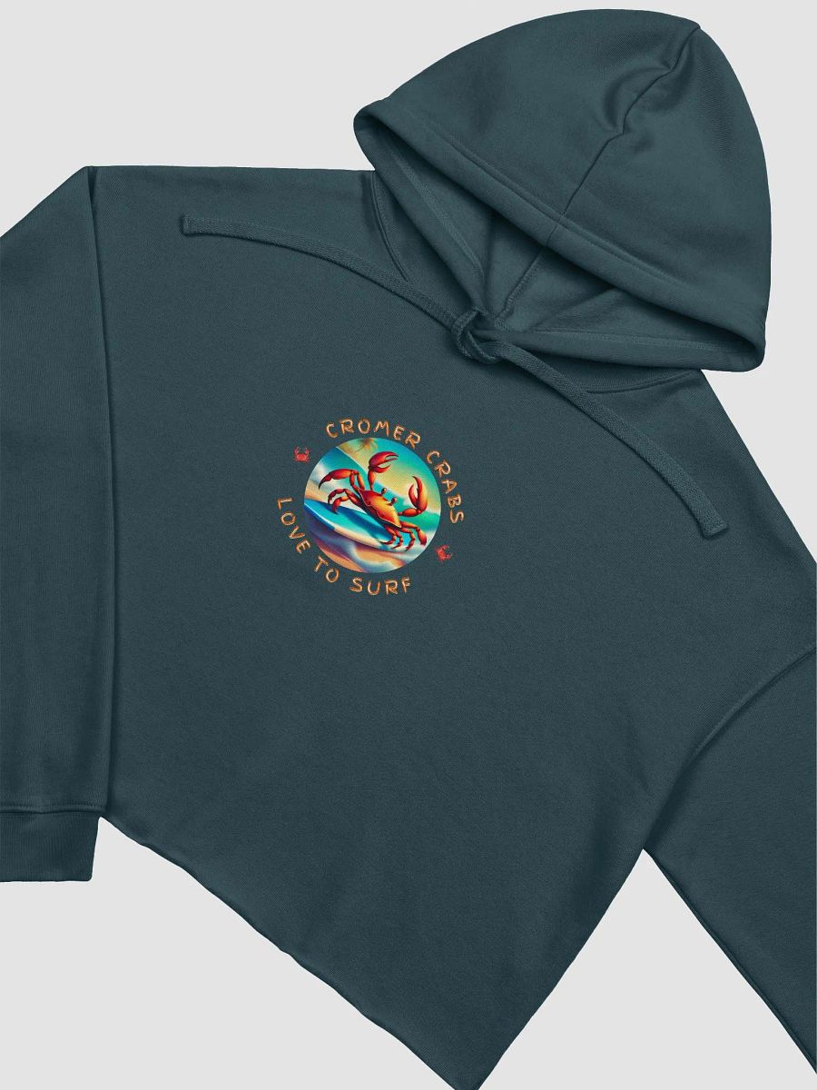 Cromer Crabs Love to Surf Crop Hoodie product image (13)