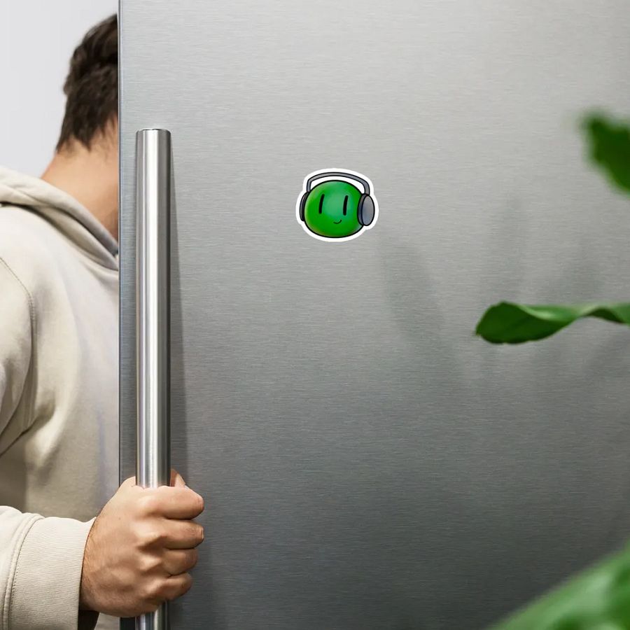 Headphones Marimo Magnet product image (6)