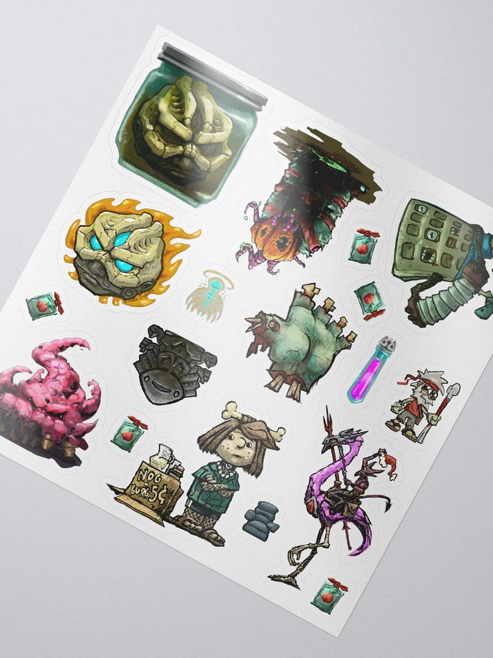 Netsketches, art prompt sticker sheet 01 product image (2)
