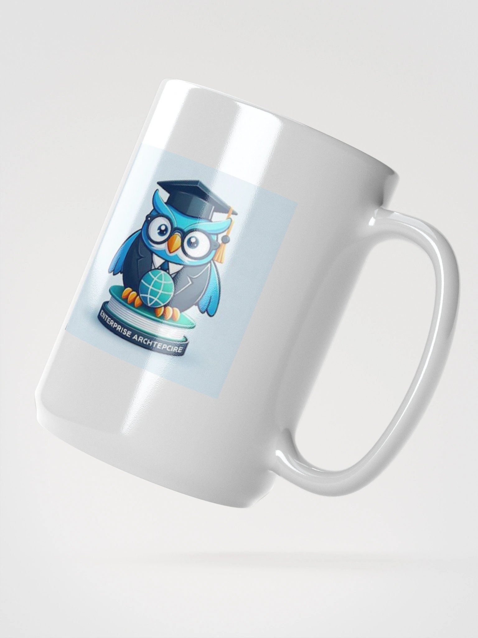 White Glossy Mug product image (2)
