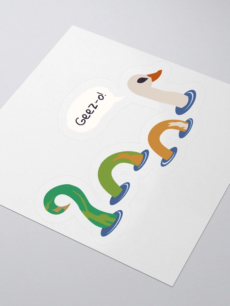 Lost Records: Bloom & Rage Loch Ness Swannster Sticker product image (3)