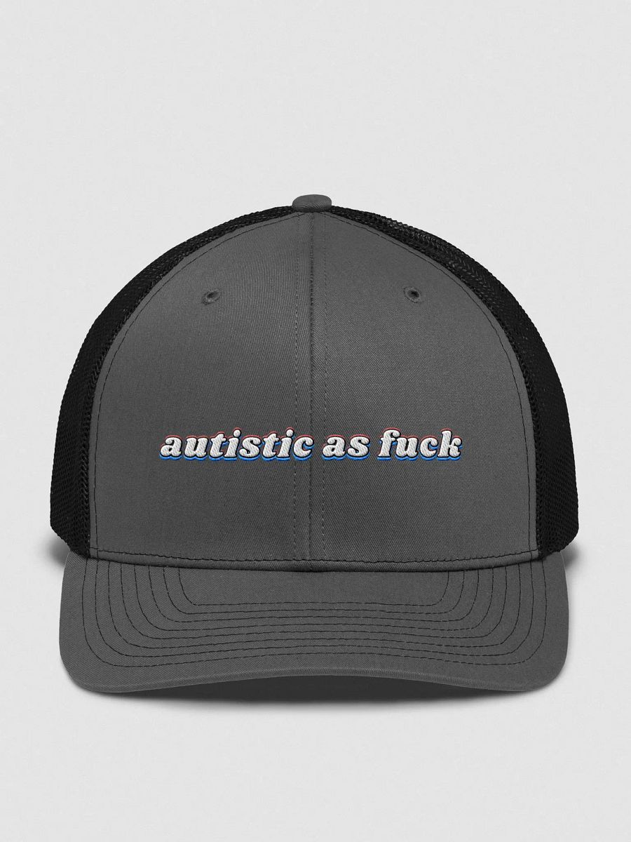 AUTISTIC AS F*CK 112 trucker hat product image (17)