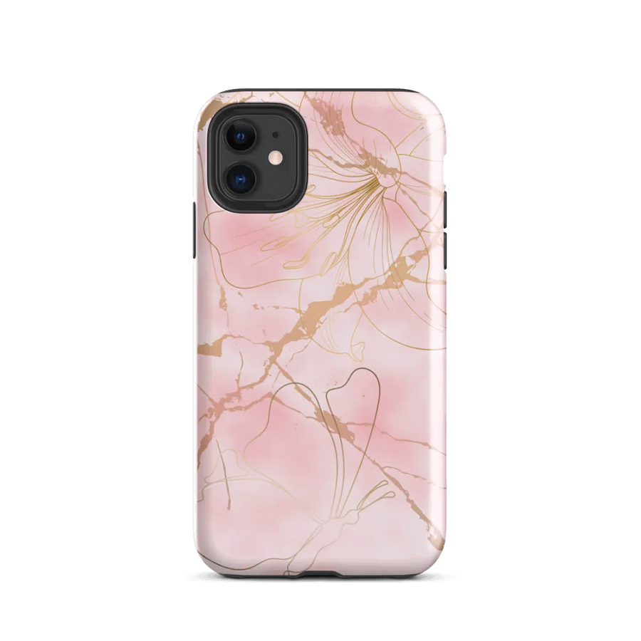 Golden Floral iPhone® Tough Case product image (3)