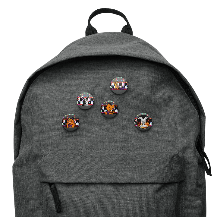 Springy Twitch Pins + 2 Bonus pins (Set 3) product image (1)