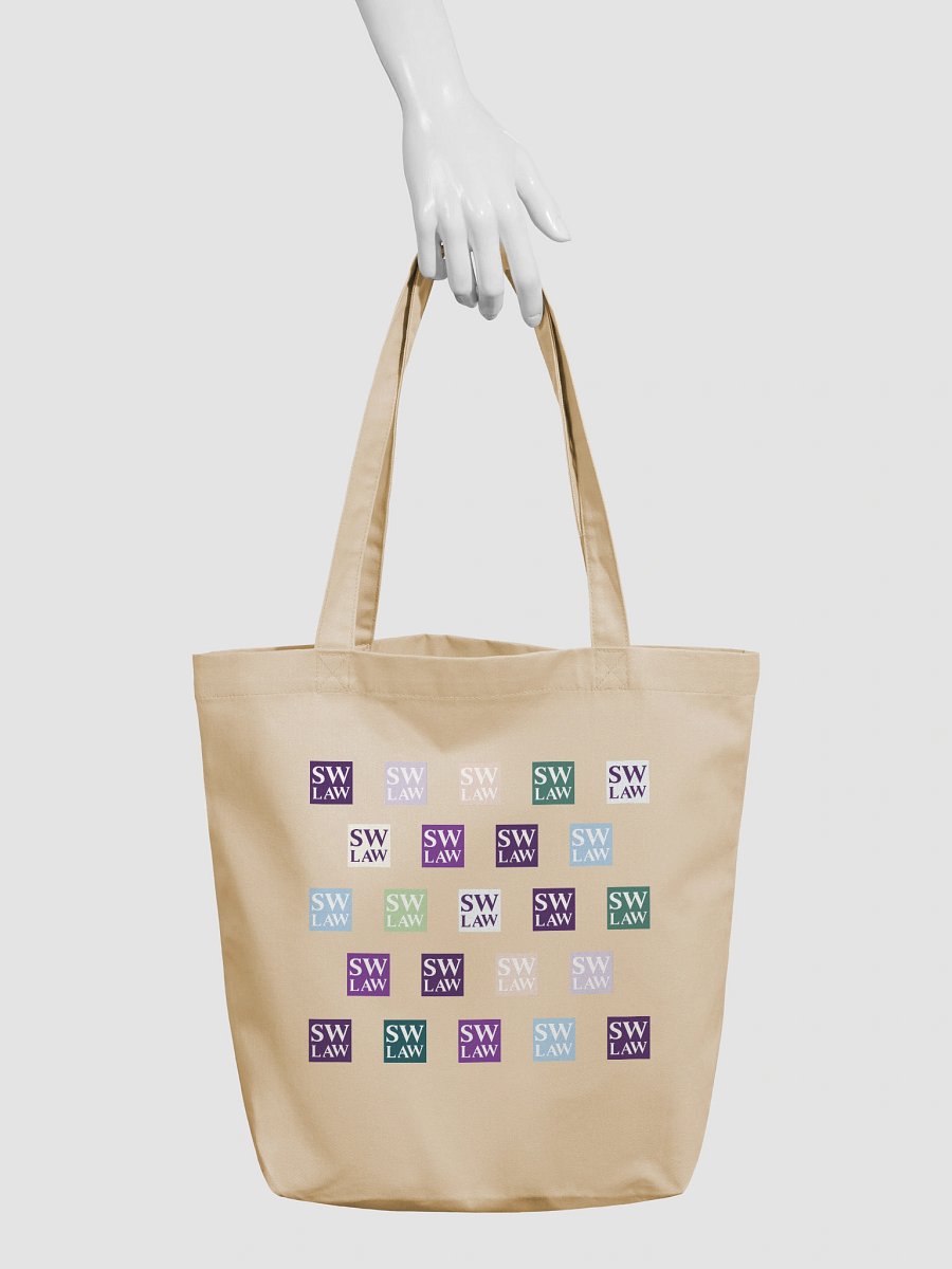 Repeated Logos in Brand Colors- Tote product image (3)