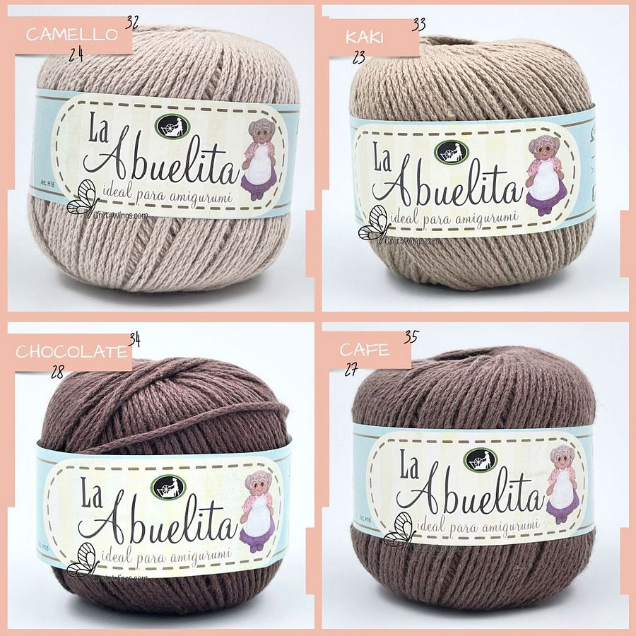 LA ABUELITA – 50g (120yds) 100% Cotton Yarn | Perfect for Amigurumi product image (9)