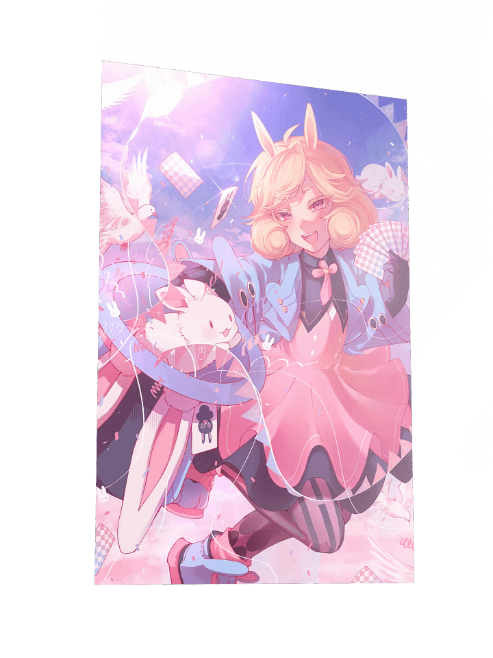 (12" x 18") Rabbit Finii Print product image (2)
