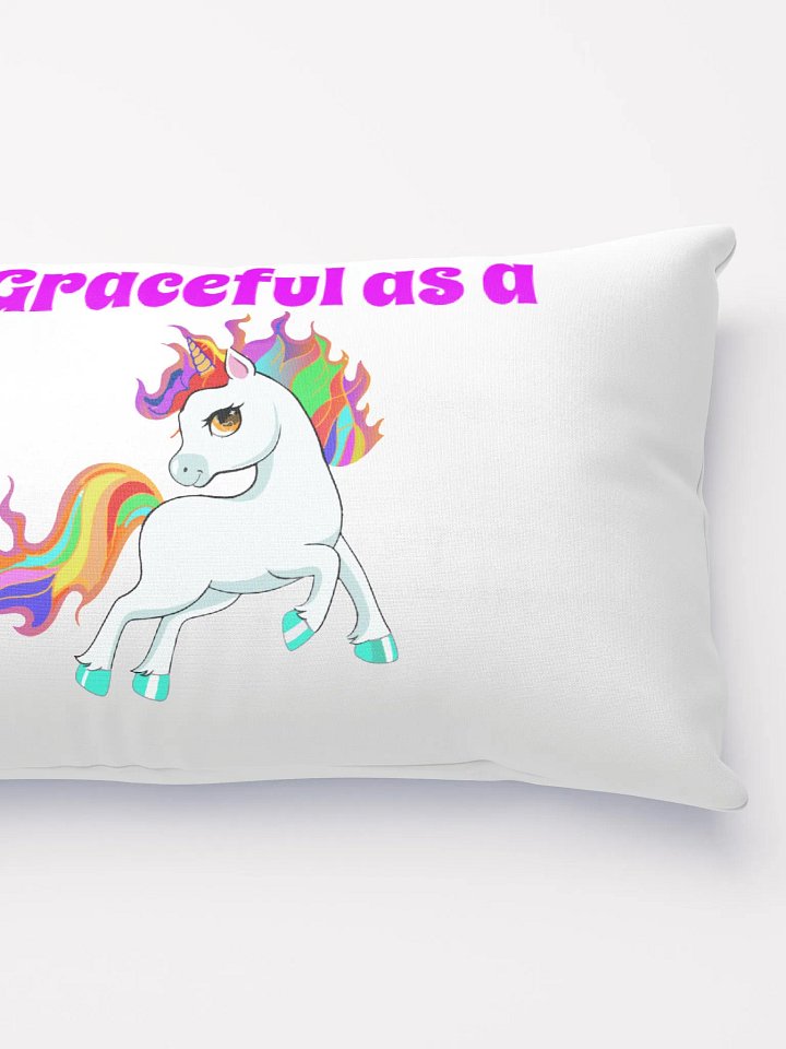 As Graceful as a Unicorn Pillow/Cushion product image (2)