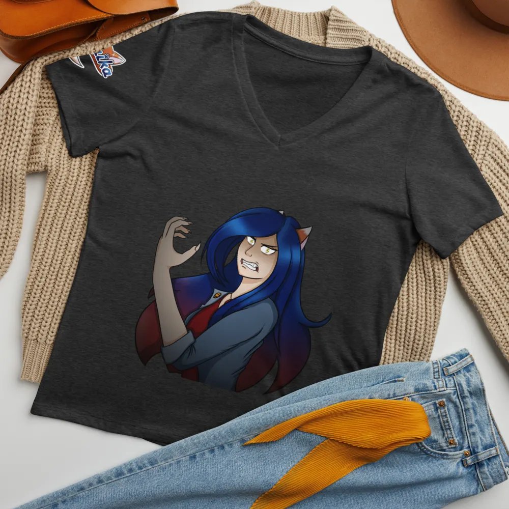 Unleash The Beast V-Neck T-Shirt product image (34)