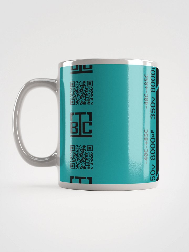Capacitor Glossy Mug - GREEN product image (2)
