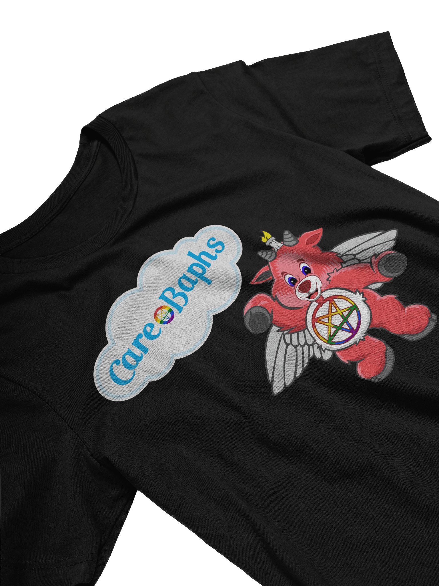 Care Baphs: Stare into the Abyss Parody Tee product image (24)