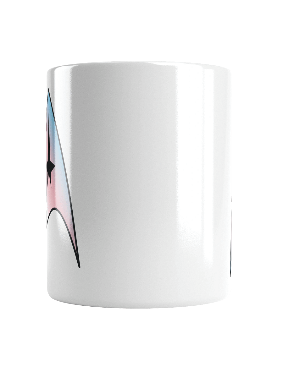 Trans Pride Gradient Starfleet Mug product image (5)