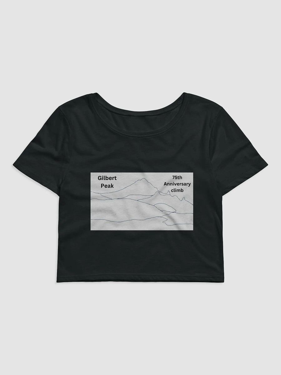 Gilbert Peak 75th Anniversary climb crop top product image (1)