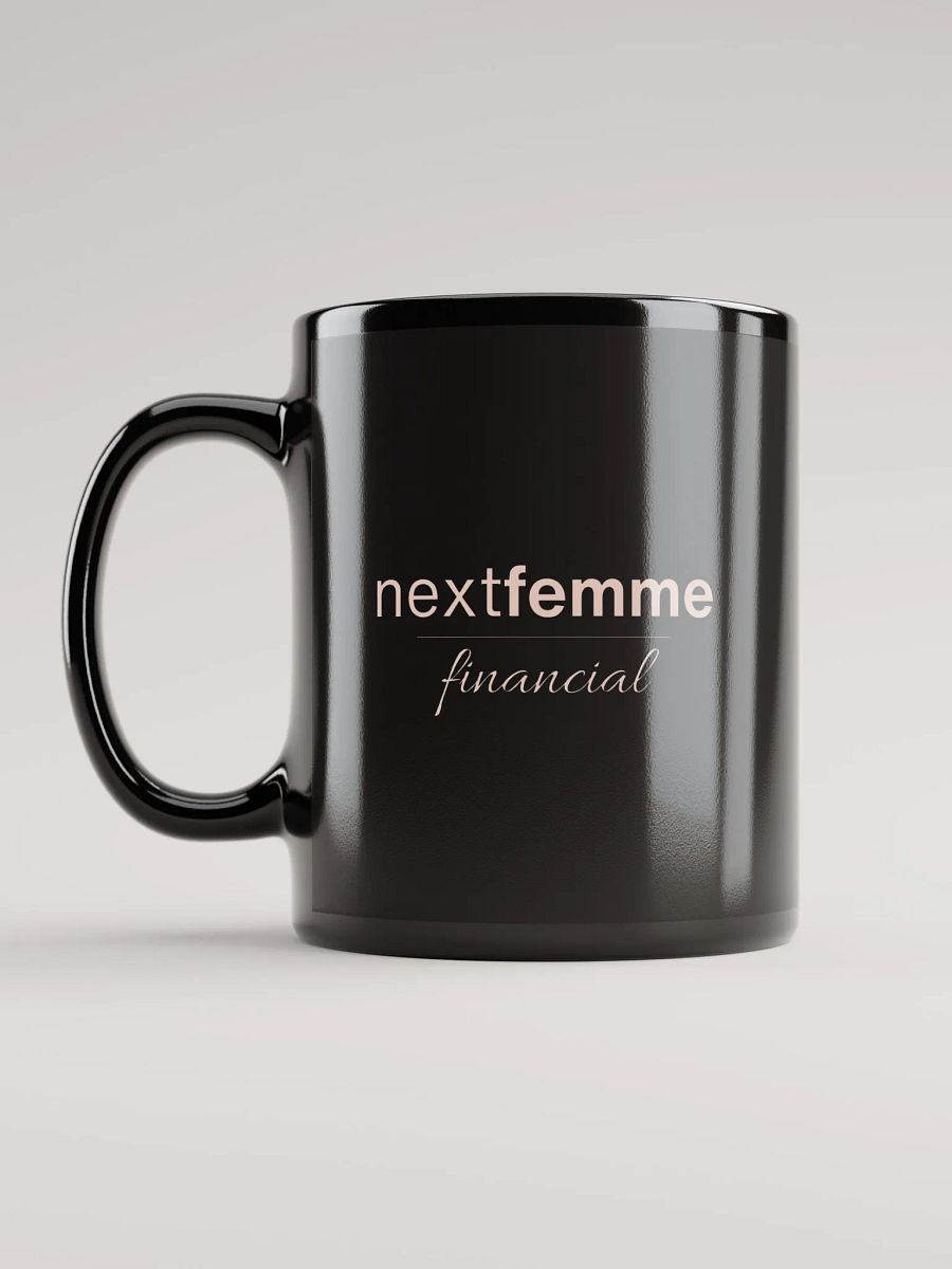 Midnight Elegance Mug with Pink Logotype product image (6)