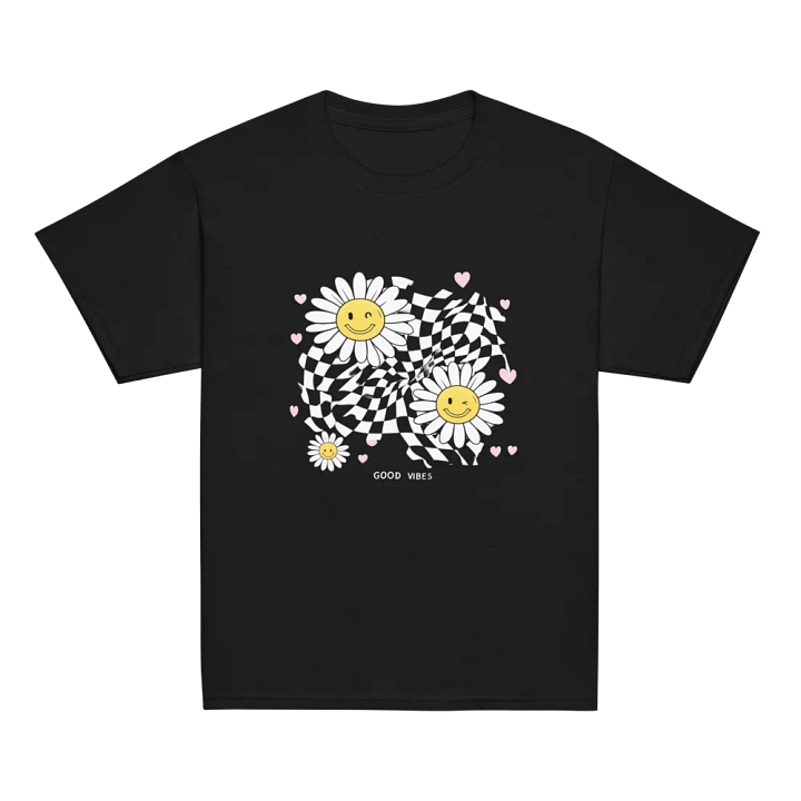 Good Vibes Daisy Youth Tee product image (1)