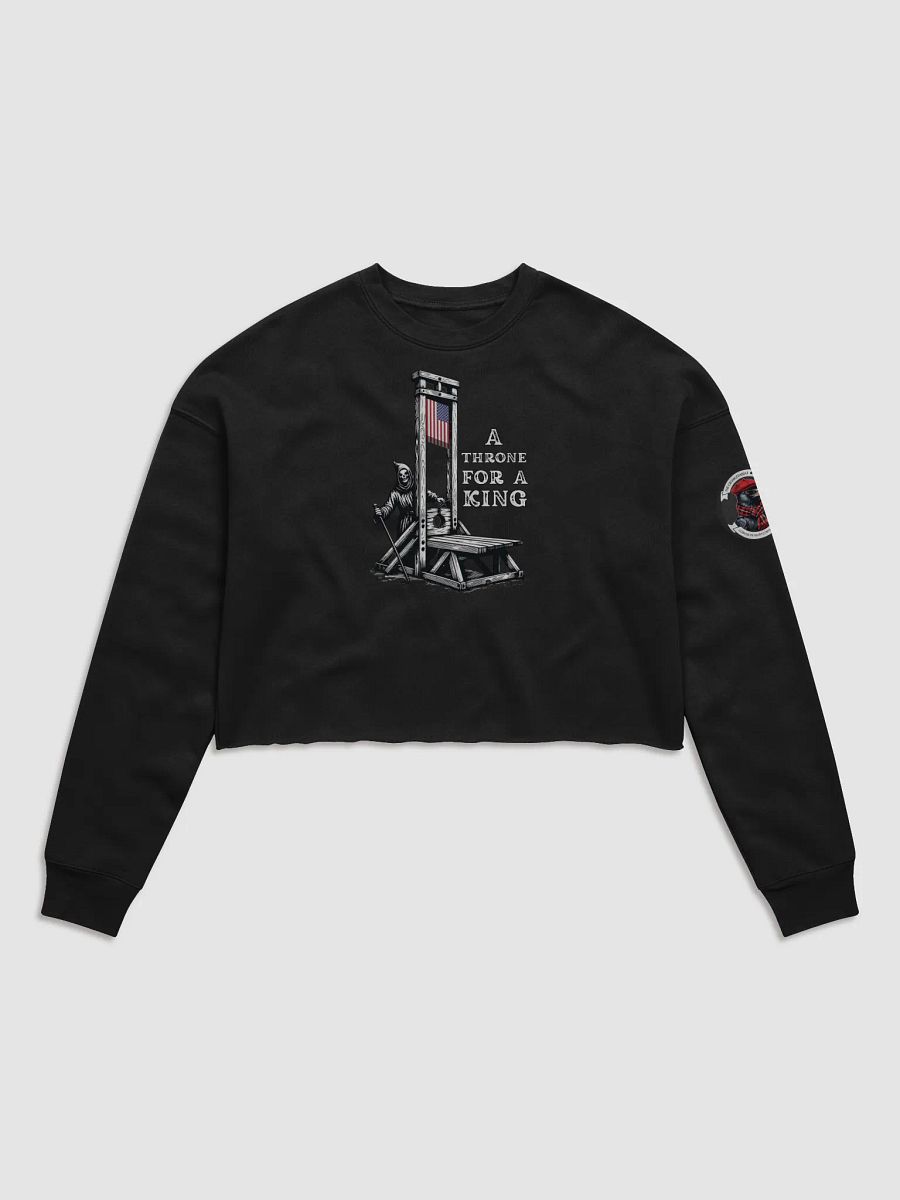 LIMITED - JUNE 2025 - FLAG DAY - NO KINGS - Crop Top Sweatshirt product image (1)