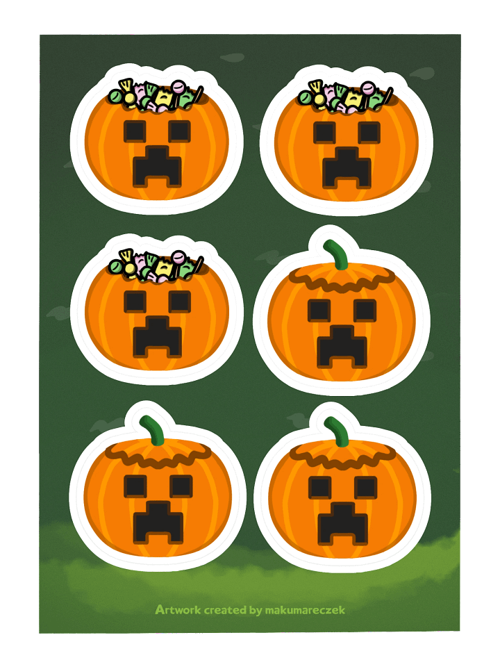 Spooky Creeper - Kiss Cut Sticker Sheet product image (1)