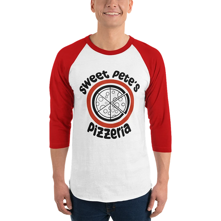 Sweet Pete's Pizzeria Raglan product image (1)