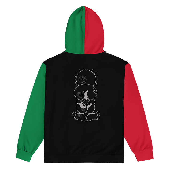 The Keffiyeh Handala Unisex Zip Hoodie product image (2)