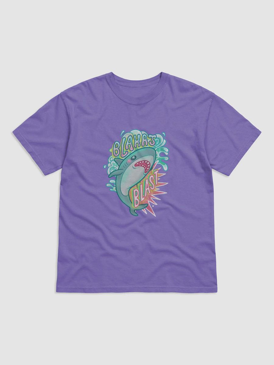 Blahaj Blast Heavyweight T-Shirt product image (2)