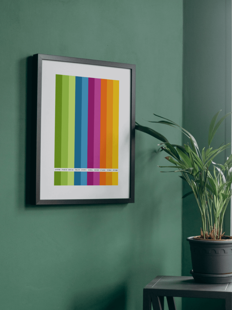 COLOR PALETTE 009 • WALLART DECOR product image (3)