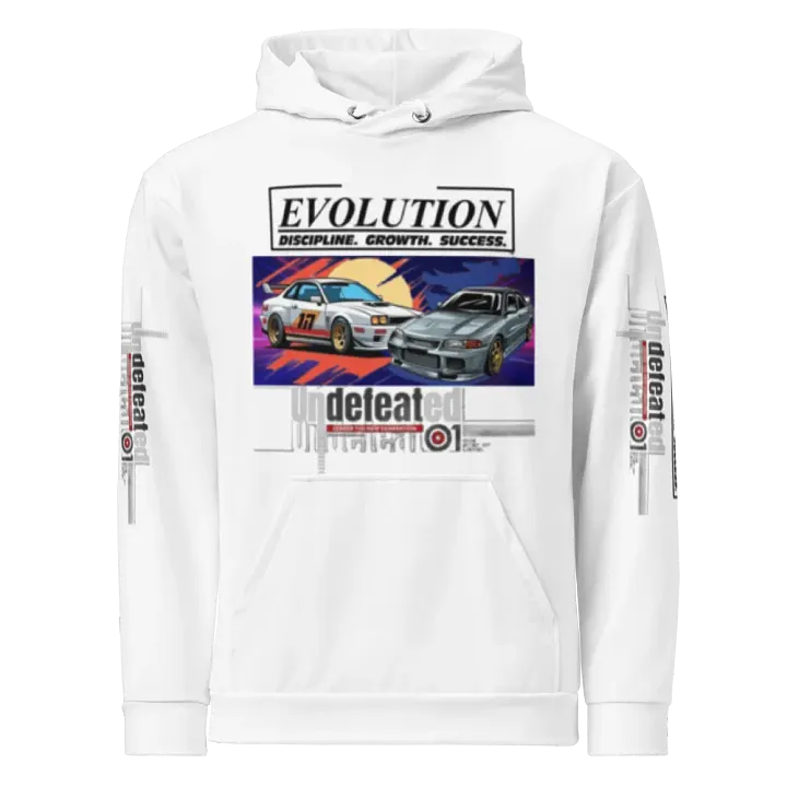Man Recycled Unisex Hoodie Evolution Undefeated product image (1)
